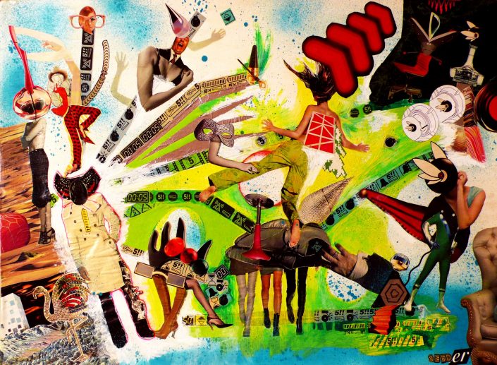 GIVE ME FIVE (Seeder Collage. January 2007)
