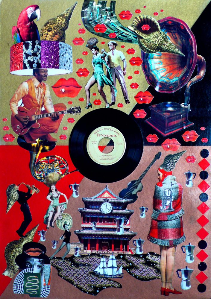 SWINGING MOUTHS (Seeder Collage. November 2013)