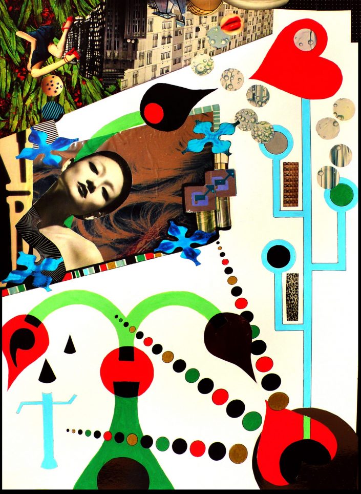 BUBBLE MAKER (Seeder Collage. April 2007)