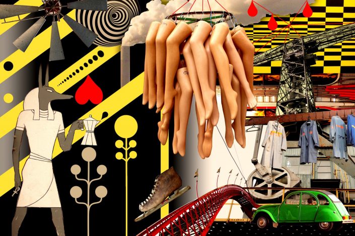RASTRO (Seeder digital Collage. February 2008)