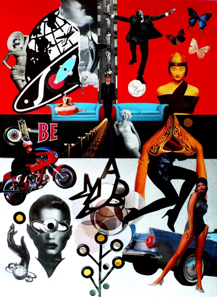 BE MAD (Seeder Collage. April 2008)
