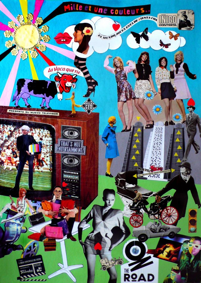 ON THE ROAD (Seeder Collage. August 2008)