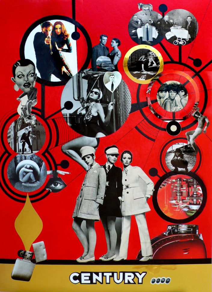 CENTURY SPIDER (Seeder Collage. November 2008)