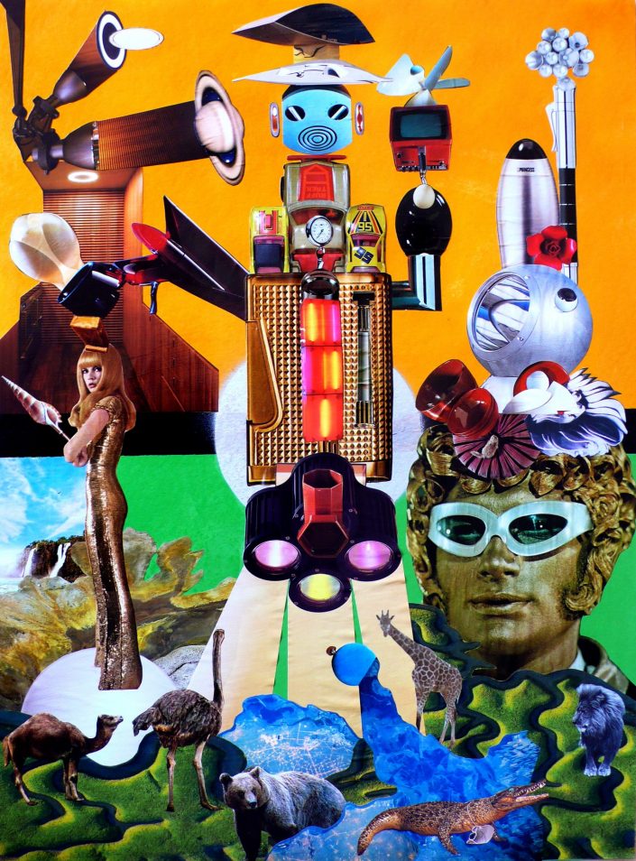 ALIEN LOVE (Seeder Collage. December 2008)