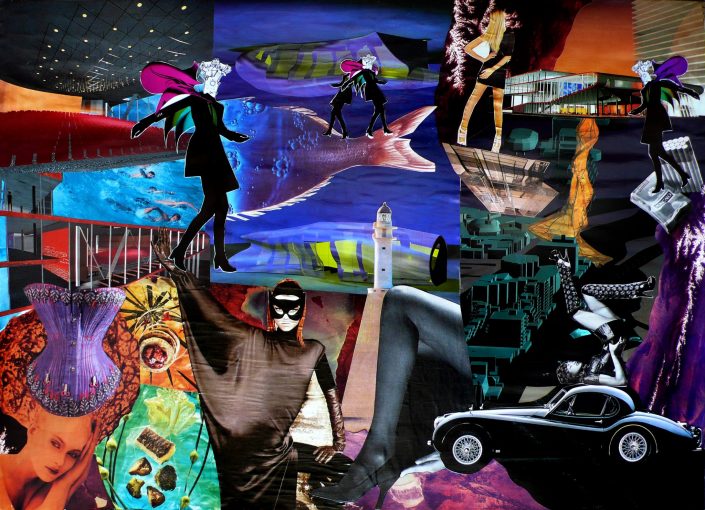 NEURO ESCAPE (Seeder Collage. March 2012)