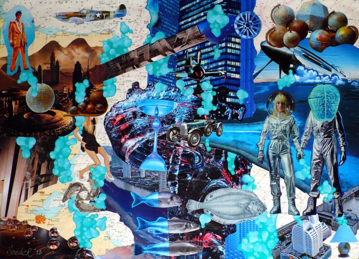 BUBBLE DISCOVERY (Seeder Collage. June 2013)