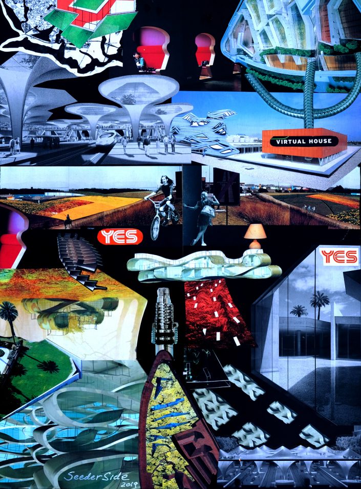 VIRTUAL HOUSE (Seeder Collage. May 2019)