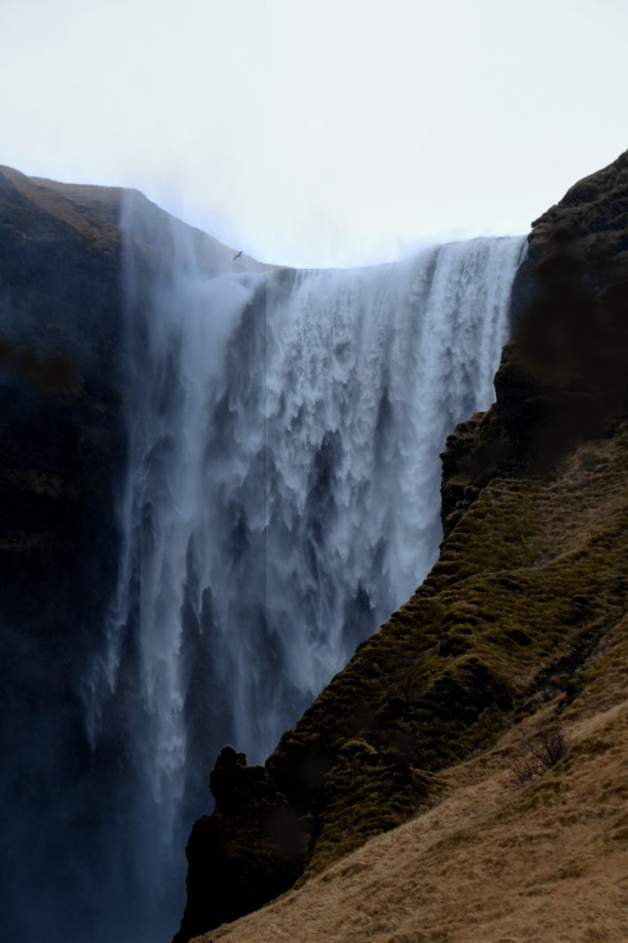 Melting Ice - Skógafoss Waterfall (Iceland) - 2026